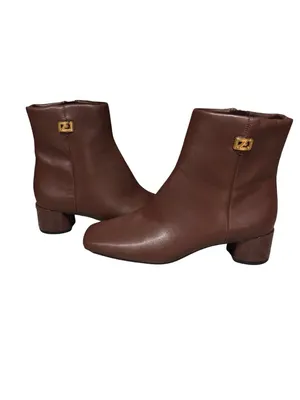 Franco Sarto Noah Square Toe Booties Size 8M thumbnail 3