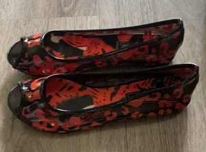 Iron Fist Girls Raw Power Peep Tow Flats Size 5 thumbnail 4