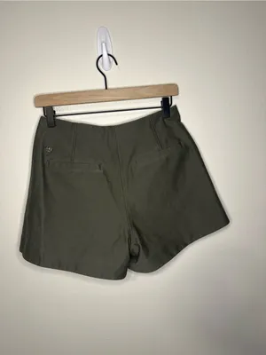 Lululemon Utilitech Relaxed-Fit High-Rise Short 3.5" W7DBWS size 4 army green thumbnail 2