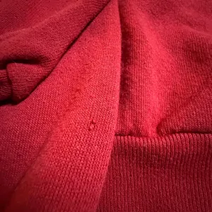 Vtg 90s Jerzees Sweatshirt L Red Patchwork Quilt Hearts Grandmacore USA Made thumbnail 10