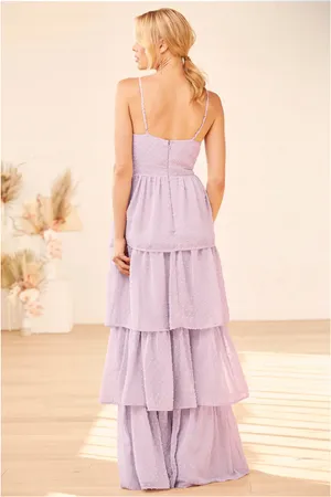 Lulus Tiered Maxi Dress thumbnail 2