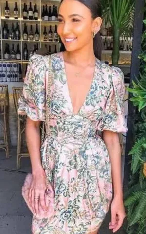 NWOT Zimmermann Tempest Lace Up Dress thumbnail 1