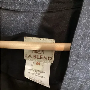 LA Blend Jacket‎ Quilted Goth Vintage Women’s Medium Black thumbnail 3