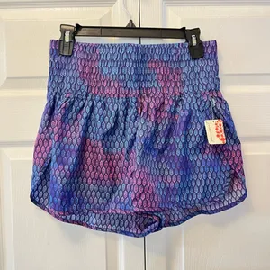 Free People Womens Large Blue The Way Home‎ Short Marianas Combo Print New thumbnail 3