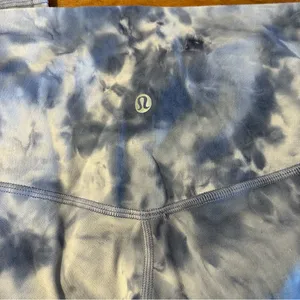 Lululemon Align Crop 21" in Diamond Dye Iced Iris Peri Purple thumbnail 9