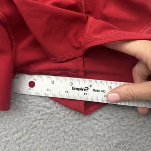 Lululemon Hotty Hot Shorts Low Rise 4" Dark Red Athletic Athleisure Women's 2 thumbnail 9