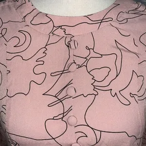 Pink and black pattern shirt thumbnail 2