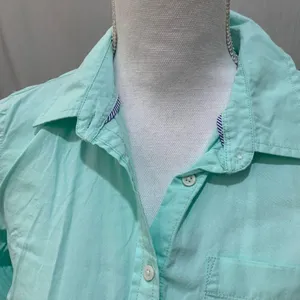 Tommy Hilfiger / S / Mint Button Up thumbnail 3