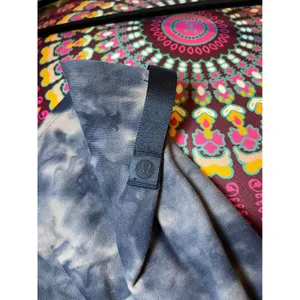 Lululemon Vinyasa Scarf Diamond Dye Graphite Grey Pink Pastel Snap Scarf‎ O/S thumbnail 6