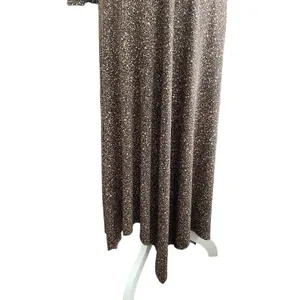 VTG Robbie Bee Maxi Dress Women 10 High Ruched‎ Waist Ditsy Print Modest Retro thumbnail 4