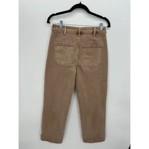 Flying Monkey Womens Tan Utility High Rise Straight Leg Jeans Size 26 F5920WTP thumbnail 2