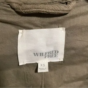 Aritzia Wilfred Free Green Open Cardigan Jacket- Size XS thumbnail 6