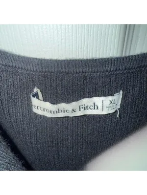ABERCROMBIE & FITCH BLACK RIBBED DRESS WITH REMOVABLE SHRUG thumbnail 5