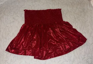 The Pants Store Queen of Sparkles Red Skort thumbnail 2