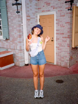 Levi's Medium Blue Denim Shorts thumbnail 5