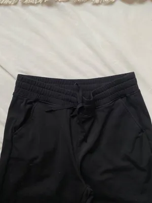 Women’s black dri fit athletic joggers  thumbnail 4