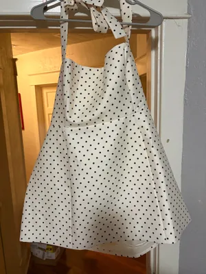 Showpo Polka Dot Halter-neck Mini Dress thumbnail 1