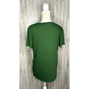 NWT NFL‎ New York Jets Women's Medium Green Short Sleeve Crewneck T-Shirt thumbnail 3