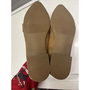 Dr Scholls 9M Emilia Pointed Toe Slip-On Tan Flat Loafer Comfort Shoes thumbnail 9