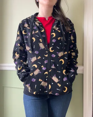Pusheen Fall 2024 Halloween hoodie thumbnail 1