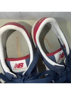 New Balance 720 Retro Sneakers Navy Red Size 10 thumbnail 3