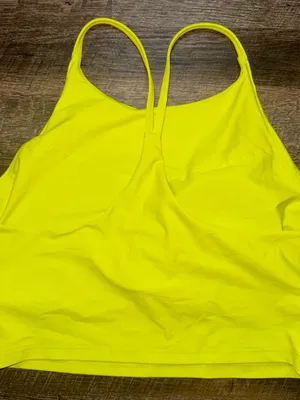 Old Navy Powersoft Neon Strappy Crop Tank Top Size XL thumbnail 4