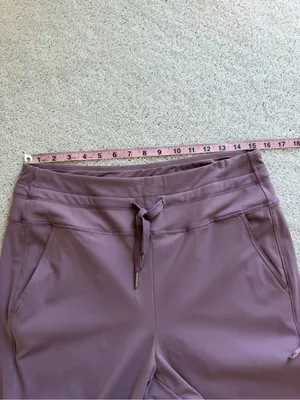 Halara SoftlyZero Plush High Waisted Full Length Jogger Large Mauve Purple thumbnail 4