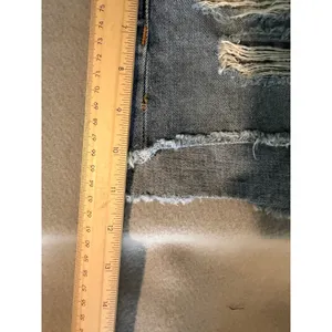 Rag & Bone Jean Shorts Gunner Distressed 30 Blue Raw Hem Cut Off Premium Denim thumbnail 11