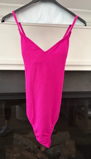 Shade & Shore Hot Pink One-Piece Swimsuit thumbnail 1