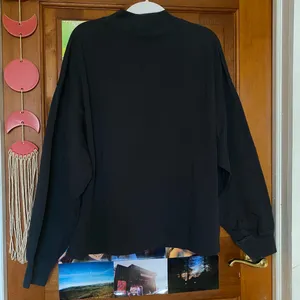 Uniqlo Long Sleeve Black Turtleneck thumbnail 2