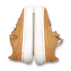 Nike Court Vision Alta Platform Sneakers Women’s Sz 8.5 Light Cognac Tan Leather thumbnail 9