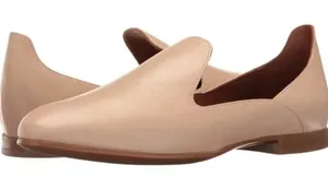 Aquatalia Emmaline Loafers Nappa Leather Water-Resistant Slip-On Nude 7 thumbnail 1