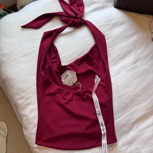 OW Collection Merle Draped Top Red thumbnail 9