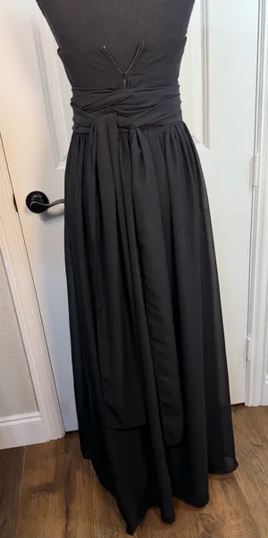 Birdy Grey Grace Convertible Bridesmaid Dress in Black thumbnail 9