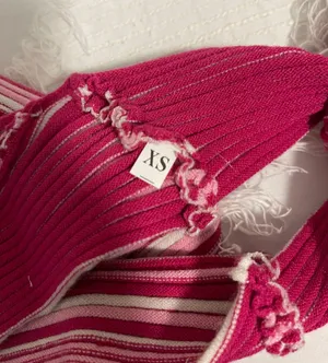 Amazon Pink Striped Top thumbnail 3