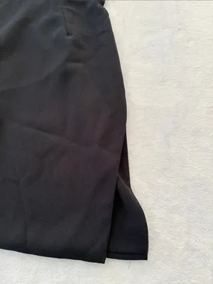 Oh Polly size 4 new corset bodice Black Mini Dress Structured lbd party night thumbnail 3