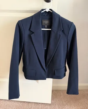 Banana Republic Blazer Women’s Navy thumbnail 1