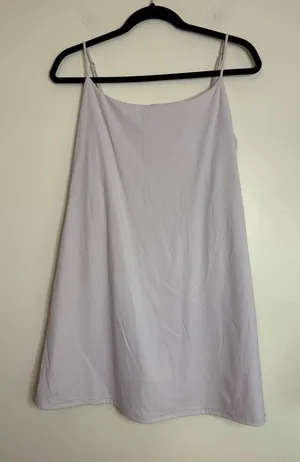 Elodie Lavender Athletic Dress Women Large Adjustable Straps Built-in Bra A-Line thumbnail 1
