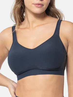 459 THE COMFORT SHAPING BRA WITH ADJUSTABLE STRAPS
NAVY Blue Size XL thumbnail 1