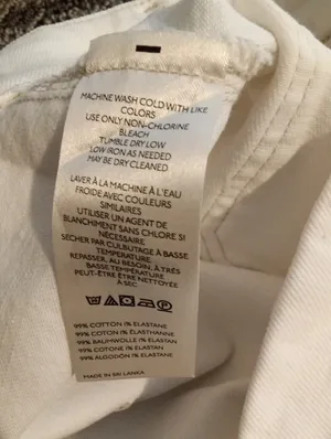 Pilcro Anthropologie Womens Size 28 Wide Leg White Jeans Stretch Coastal thumbnail 10