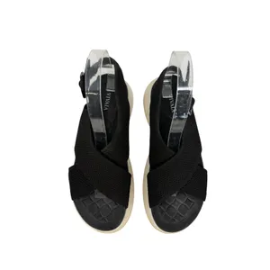 VIVAIA AdaptAll‎ Black Knit Slingback Sport Comfort Sandals 38.5 US 7.5 thumbnail 3