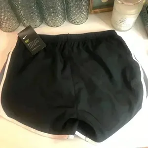 Nike Dri-fit black lined running shorts sz S NWT thumbnail 4