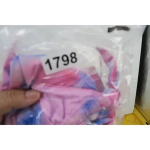 Victoria's Secret Pink Blue‎ Tie Dye Triangle Bikini Set Size Medium thumbnail 8
