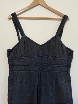 NEW Free People After All Ruched Wide Leg Jumpsuit Size Small thumbnail 4