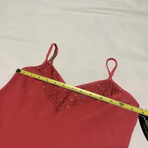Native Intimates Beaded Neck Pink Lingerie Slip Dress Nightie Y2K Style NWT thumbnail 2