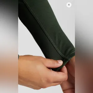 GymShark POWER LONG SLEEVE T-SHIRT women’s oversized olive green M thumbnail 3