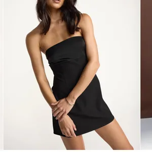 NWT Charcoal Suki Mini Dress Black Size 6 thumbnail 2