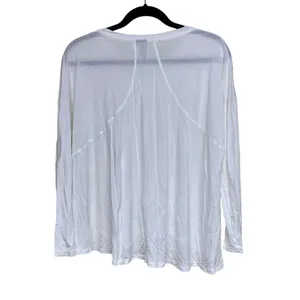 SWEATY BETTY London‎ White Long Sleeve Shirt Women’s Size Small thumbnail 2