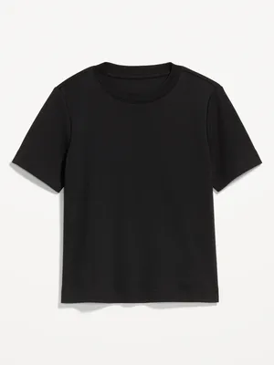 NWT Old Navy Relaxed Heavyweight Black T-Shirt thumbnail 4