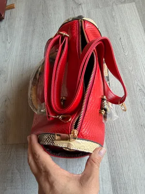 Red satchel bag thumbnail 9